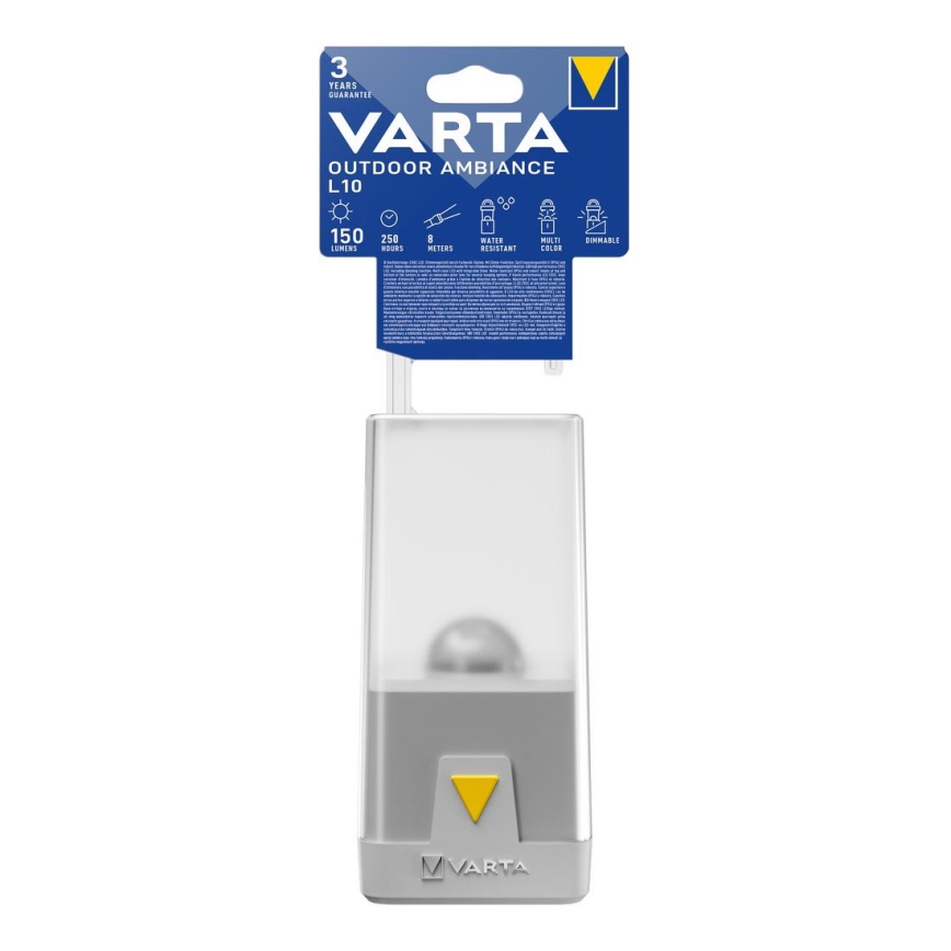 Varta 16666101111 -Φαναράκι LED Dimmable για κάμπινγκ OUTDOOR AMBIANCE LED/3xAA