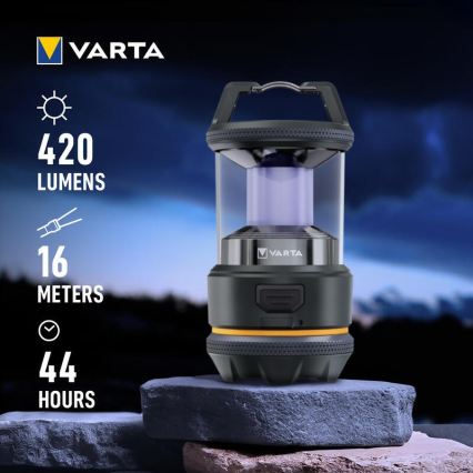 Varta 17550101111 - Φανάρι κάμπινγκ L20 LED/3,6V 2600 mAh IP54