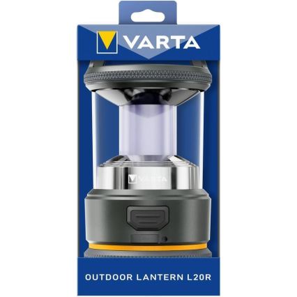 Varta 17550101111 - Φανάρι κάμπινγκ L20 LED/3,6V 2600 mAh IP54