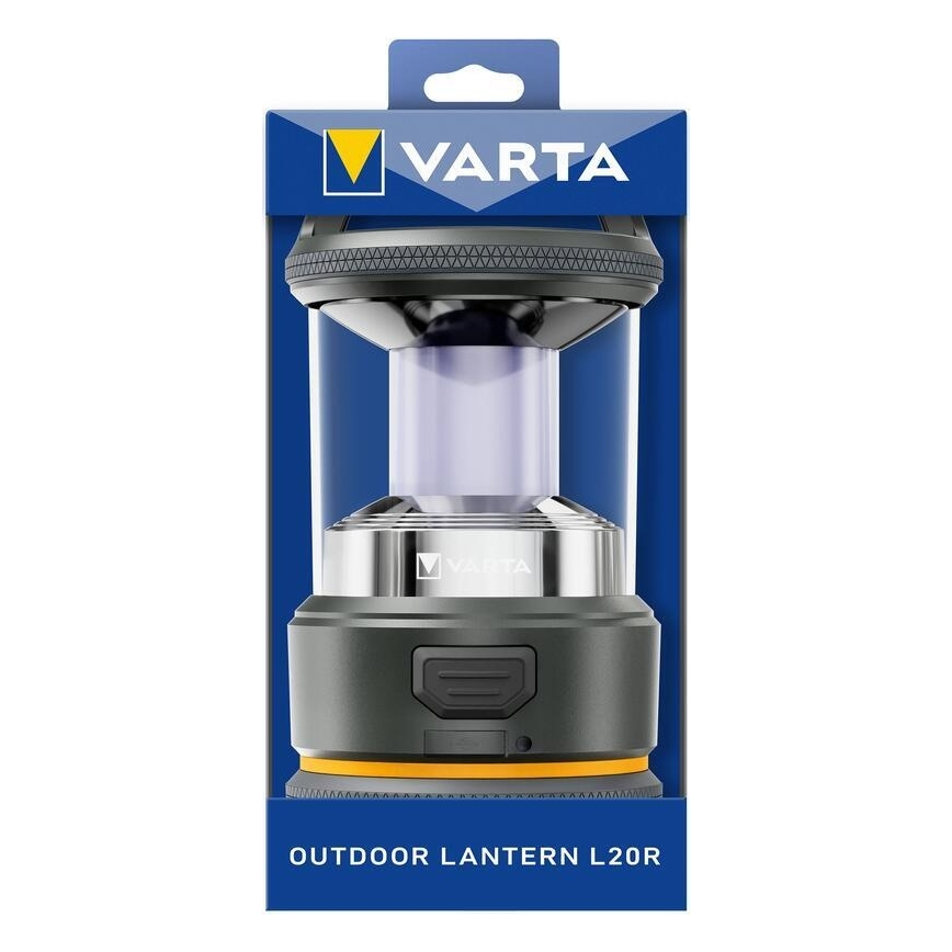 Varta 17550101111 - Φανάρι κάμπινγκ L20 LED/3,6V 2600 mAh IP54