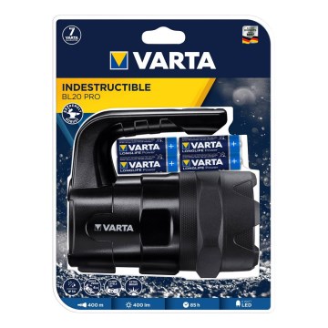 Varta 18751 - Φακός LED LED/6W/6xAA IP54