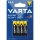 Varta 2003 - Σετ 4 μπαταριών ψευδαργύρου-άνθρακα SUPER HEAVY DUTY AAA 1,5 V