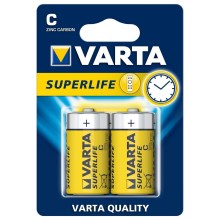 Varta 2014 - 2 τμχ Μπαταρία ψευδαργύρου-άνθρακα SUPERLIFE C 1,5V