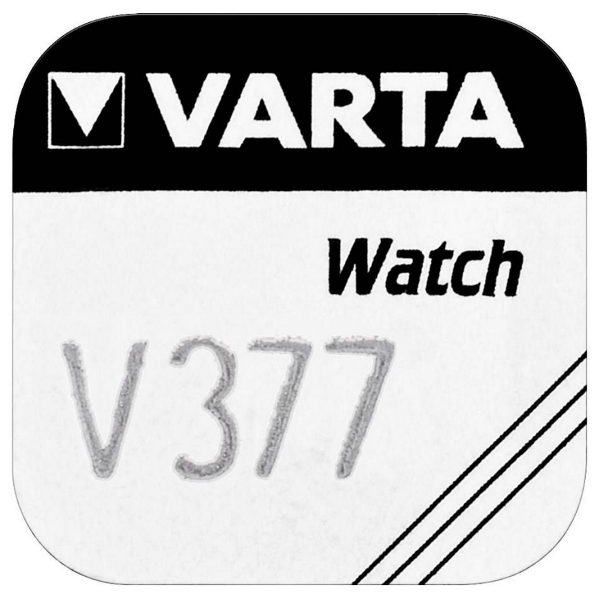Varta 3771 - 1 τμχ μπαταρία κουμπί οξειδίου του αργύρου V377 1,5V