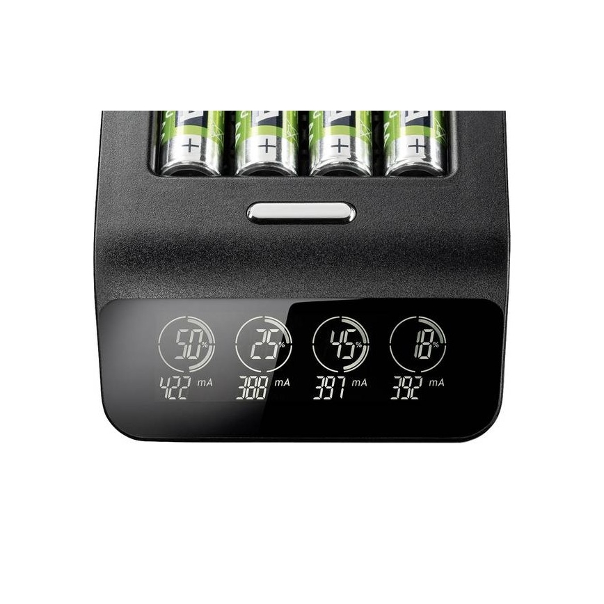 Varta 40084 - Έξυπνος φορτιστής LCD ULTRA FAST+ 4xNiMH AA 2100 mAh 230V