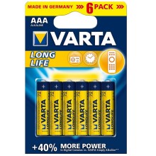 Varta 4103 - 6 τμχ Αλκαλική μπαταρία LONGLIFE EXTRA AAA 1,5V