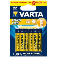Varta 4106 - 6 τμχ Αλκαλική μπαταρία LONGLIFE EXTRA AA 1,5V