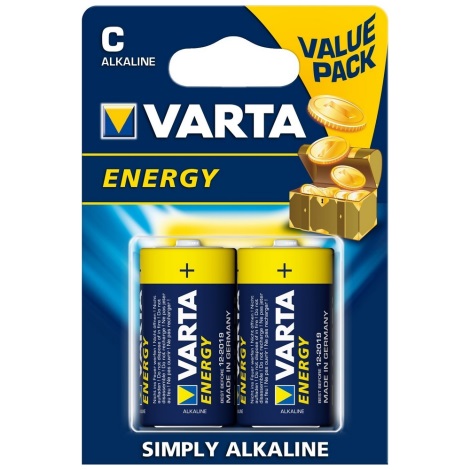 Varta 4114 - 2 τμχ Αλκαλική μπαταρία ENERGY C 1,5V