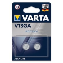 Varta 4276101402 - 2 τμχ Αλκαλική μπαταρία κουμπί ELECTRONICS V13GA 1,5V