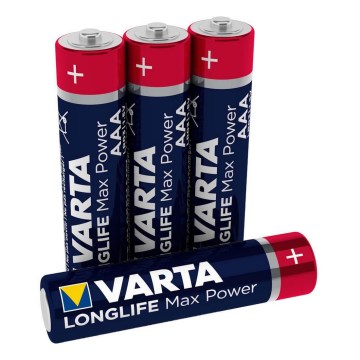 Varta 4703101404 - 4 τμχ Αλκαλική μπαταρία LONGLIFE AAA 1,5V