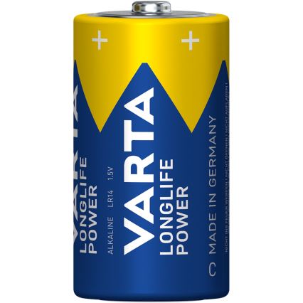 Varta 4914121422 - 2 τεμ. Αλκαλικές μπαταρίες LONGLIFE POWER LR14/C 1,5V