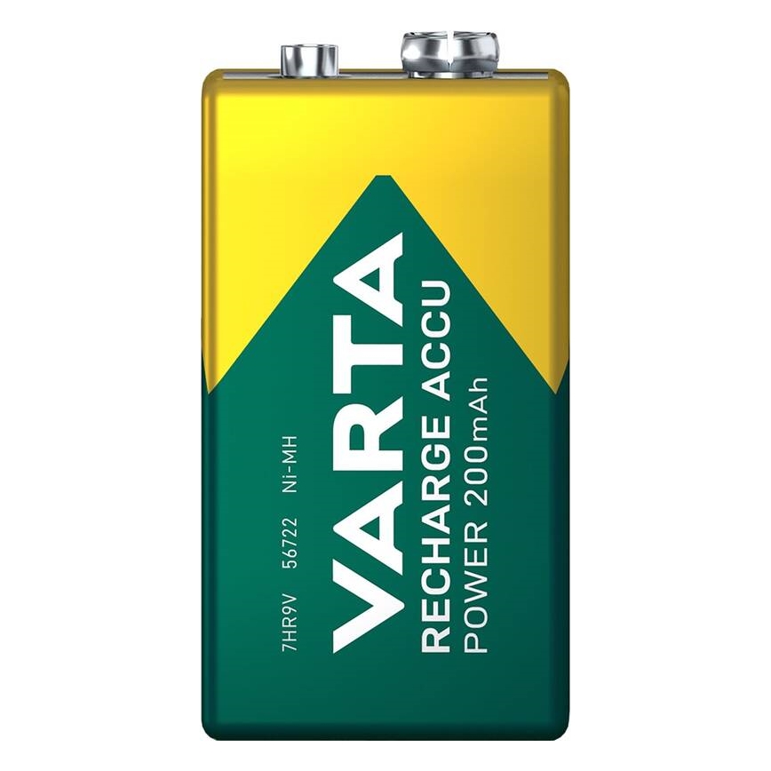 Varta 56722101401 - 1 τεμ. Επαναφορτιζόμενη μπαταρία ACCU Ni-MH/200mAh/9V