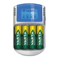 Varta 57070201451 - Φορτιστής μπαταριών LCD 4xAA/AAA 2600mAh 5V
