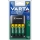 Varta 57652101451 - Φορτιστής μπαταρίας 4xAA/AAA 2100mAh 5V