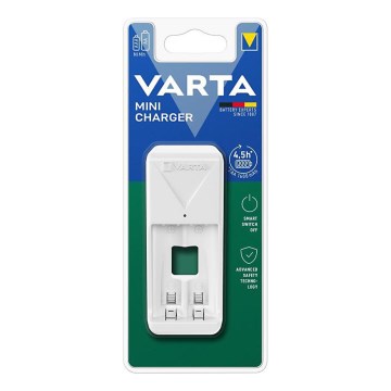 Varta 57656101401 - Φορτιστής μπαταριών 2xAA/AAA 230V