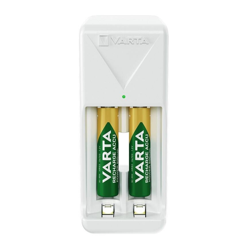Varta 57656201421 - Φορτιστής μπαταριών 2xAA/AAA 800 mAh 230V