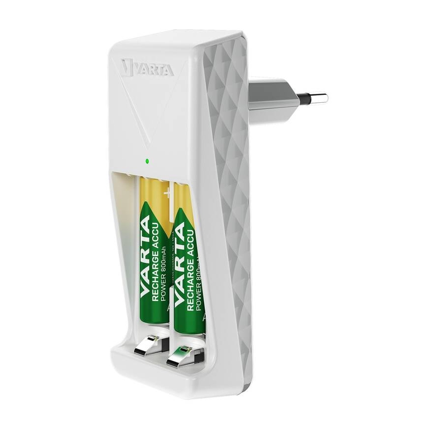 Varta 57656201421 - Φορτιστής μπαταριών 2xAA/AAA 800 mAh 230V