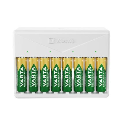 Varta 57659101401 - Φορτιστής μπαταριών 8xAA/AAA 5V