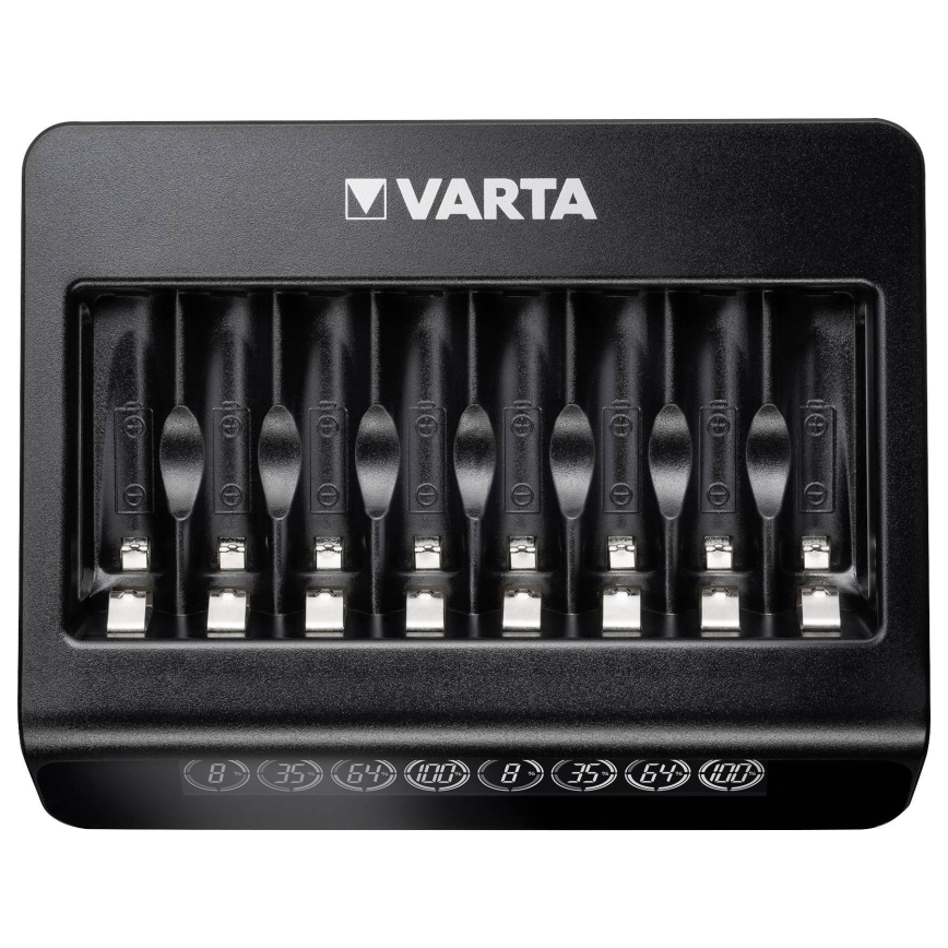 Varta 57681 - LCD Smart φορτιστής 8xAA/AAA χρόνος φόρτισης 2h