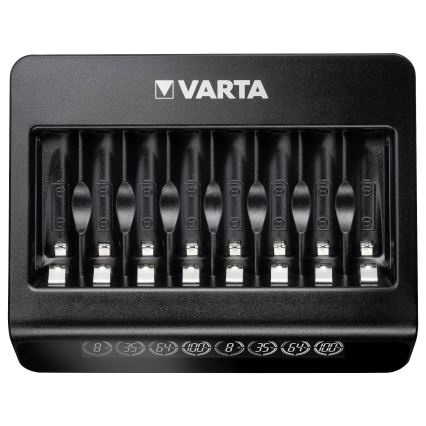 Varta 57681 - LCD Smart φορτιστής 8xAA/AAA χρόνος φόρτισης 2h