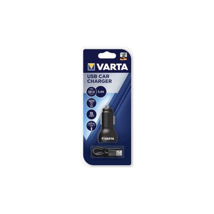 VARTA 57931 - Αντάπτορας φορτιστή αυτοκινήτου USB 12V