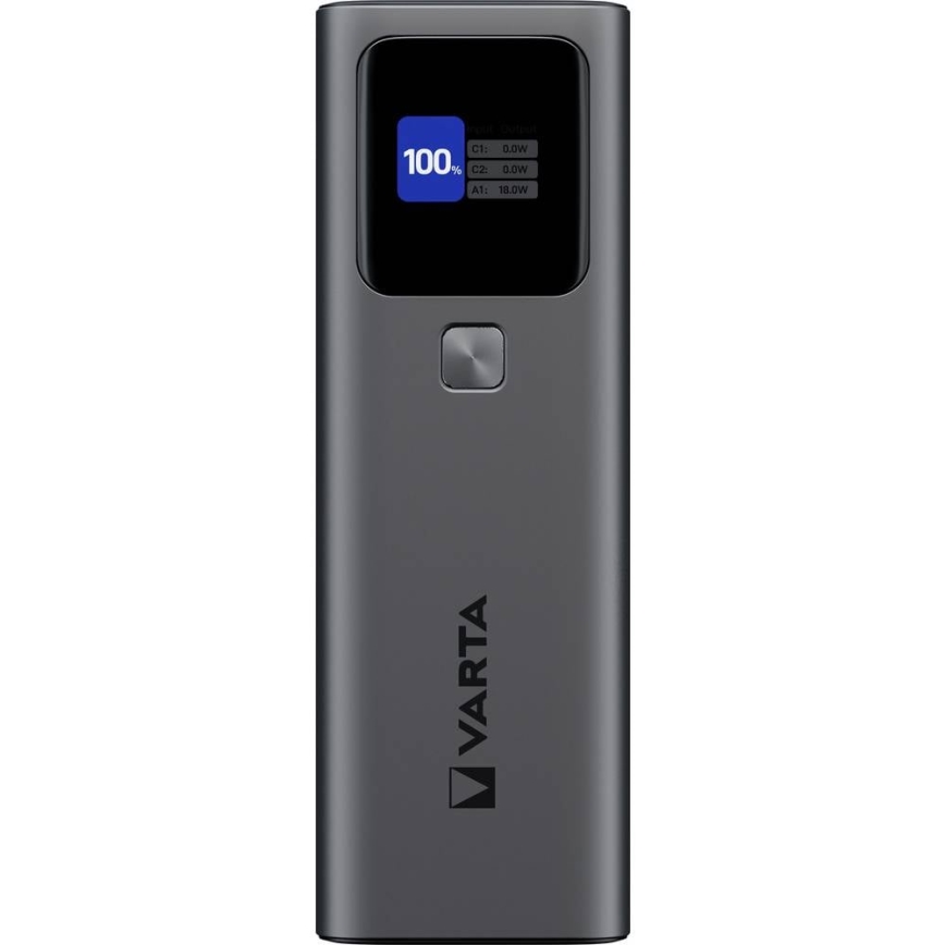 Varta 57984101111 - Power bank με οθόνη LED Power Delivery 27000 mAh/140W/3,7V