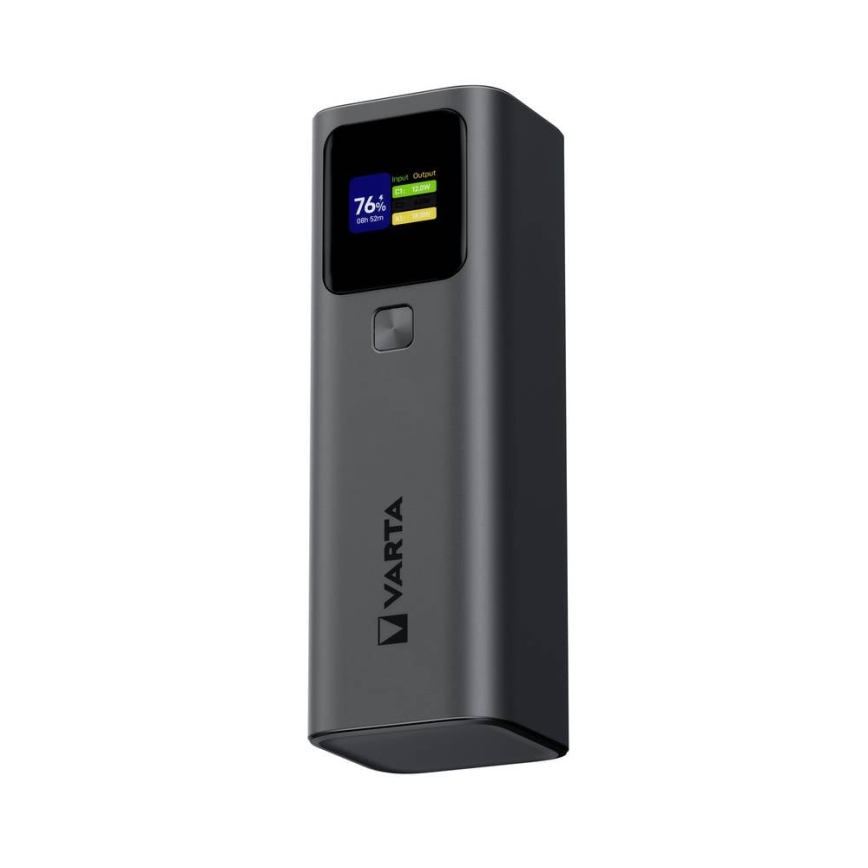 Varta 57984101111 - Power bank με οθόνη LED Power Delivery 27000 mAh/140W/3,7V