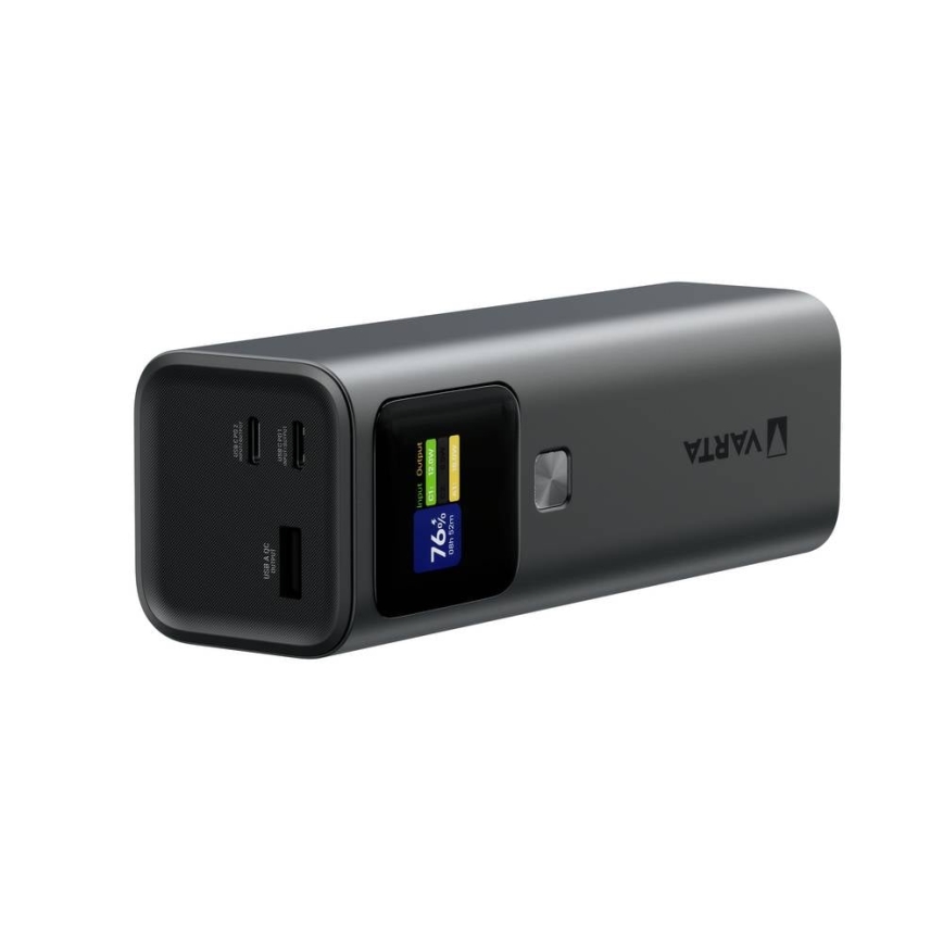 Varta 57984101111 - Power bank με οθόνη LED Power Delivery 27000 mAh/140W/3,7V