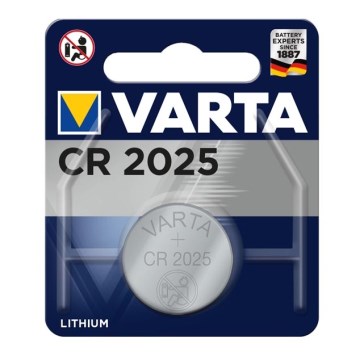 Varta 6025 - 1 τεμ. Λιθιομική μπαταρία CR2025 3V