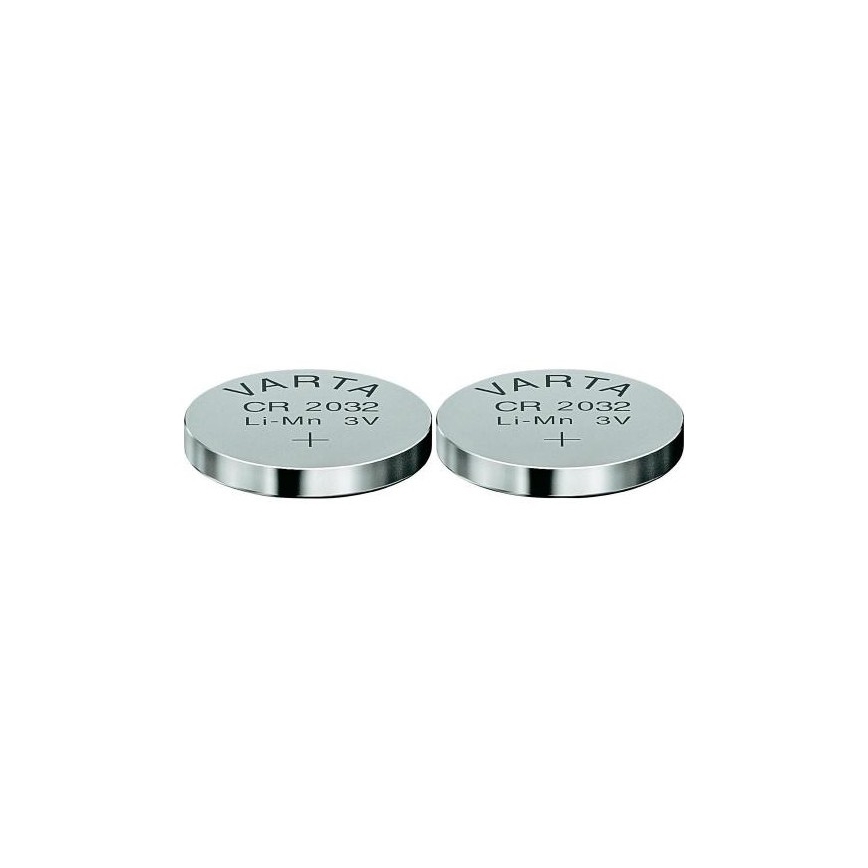 Varta 6032101402 - 2 τμχ Στοιχείο λιθίου κουμπί ELECTRONICS CR2032 3V