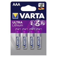 Varta 6103301404 - 4 τμχ Στοιχείο λιθίου ULTRA AAA 1,5V
