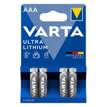 Varta 6106301404 - 4 τμχ Στοιχείο λιθίου ULTRA AA 1,5V