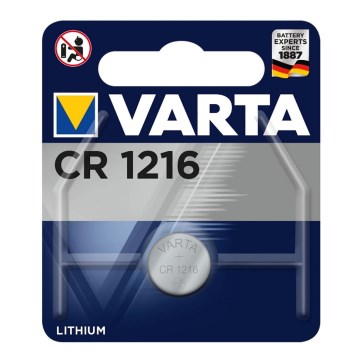 Varta 6216 - 1 τεμ. Λιθίου μπαταρία CR1216 3V