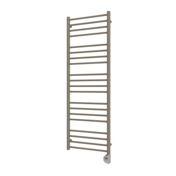 Vertaduro - Καλοριφέρ μπάνιου SIMONE με θερμοστάτη, 600W, 144x50 cm, χρώμα taupe