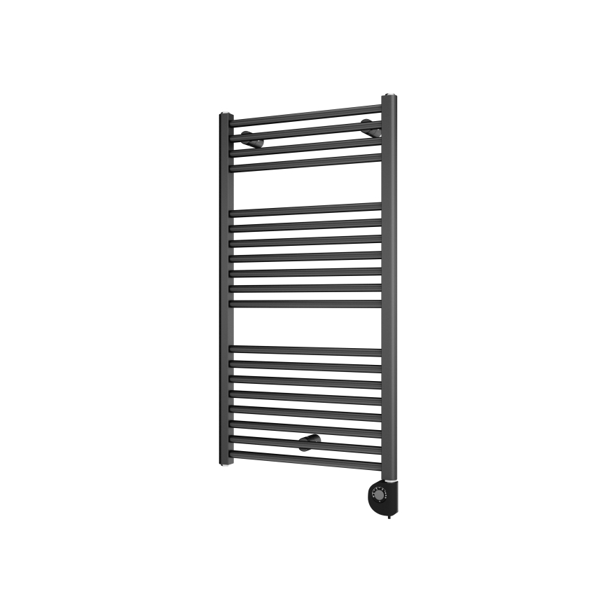 Vertaduro - Καλοριφέρ μπάνιου με θερμοστάτη DENISE 400W 94x50 cm ανθρακί