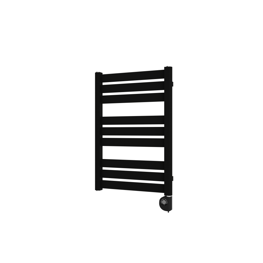 Vertaduro - Καλοριφέρ μπάνιου με θερμοστάτη LUCY 400W 73x50 cm μαύρο