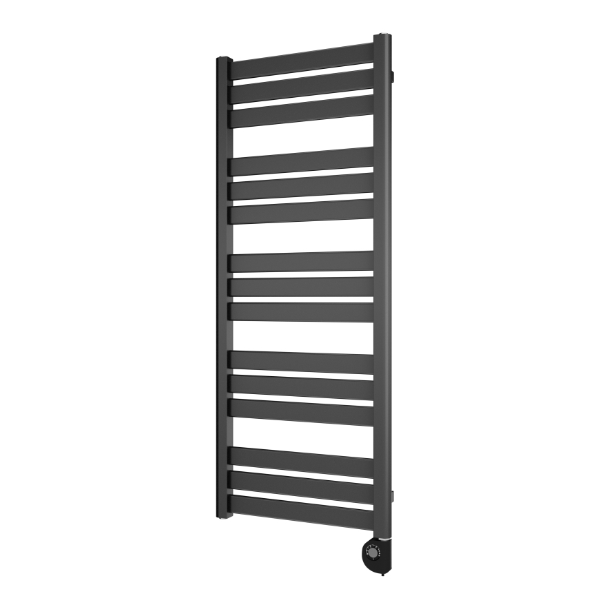 Vertaduro - Καλοριφέρ μπάνιου με θερμοστάτη LUCY 600W 125x50 cm ανθρακί