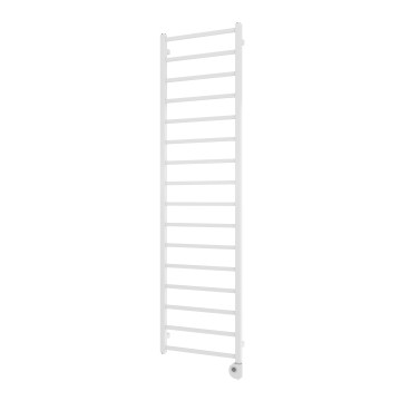 Vertaduro - Καλοριφέρ μπάνιου με θερμοστάτη ZOE 400 W, 186 x 50 εκ., λευκό
