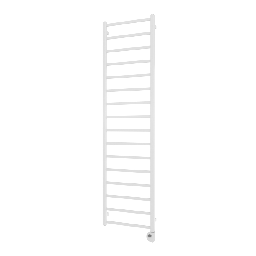 Vertaduro - Καλοριφέρ μπάνιου με θερμοστάτη ZOE 400 W, 186 x 50 εκ., λευκό
