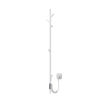 Vertaduro - Ηλεκτρική πετσετοκρεμάστρα MEDA 37W 118x16 cm λευκή