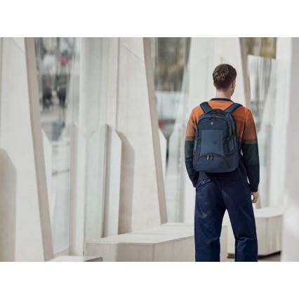 Victorinox - Σακίδιο πλάτης - Backpack για laptop 16 Deluxe Vx Sport EVO 28 l μπλε