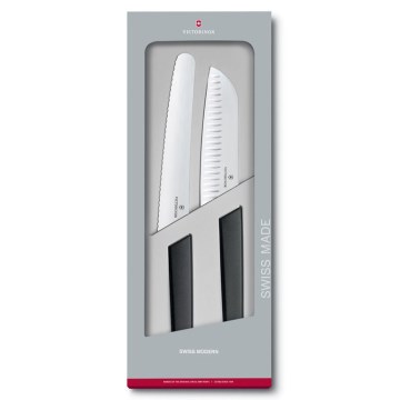 Victorinox - Σετ 2 μαχαιριών κουζίνας SWISS MODERN, μαύρο