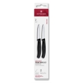 Victorinox - Σετ 2 μαχαιριών κουζίνας για λαχανικά SWISS CLASSIC, 8 εκ., μαύρο