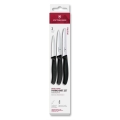 Victorinox - Σετ 3 τεμ. μαχαιριών κουζίνας για λαχανικά SWISS CLASSIC, μαύρο
