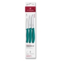 Victorinox - Σετ 3 μαχαιριών κουζίνας για λαχανικά SWISS CLASSIC, τυρκουάζ