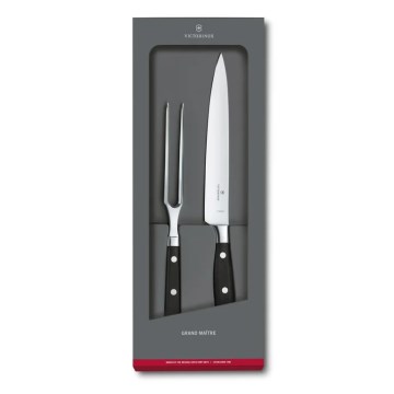 Victorinox - Σετ σερβιρίσματος GRAND MAITRE, 2 τεμ., μαύρο