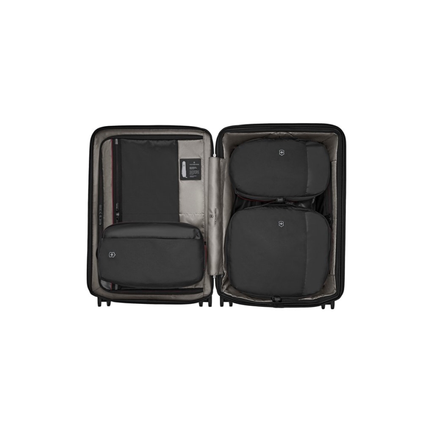 Victorinox - Σετ ταξιδιωτικών οργανωτών Travel Essentials, 3 τεμ., μαύρο