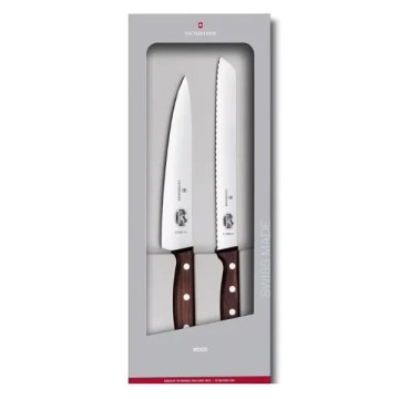 Victorinox - Σετ μαχαιριών κουζίνας WOOD, 2 τεμ., σφένδαμος
