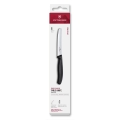 Victorinox - Σετ μαχαιριών κουζίνας για λαχανικά SWISS CLASSIC 11 cm, 6 τεμ., μαύρο