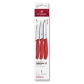 Victorinox - Σετ μαχαιριών κουζίνας για λαχανικά SWISS CLASSIC 3 τεμ. κόκκινο
